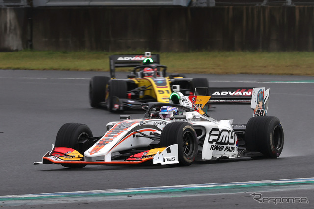 SUPER FORMULA第6戦2位の#39 阪口晴南(P.MU/CERUMO・INGING)