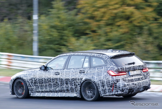 BMW M3ツーリング プロトタイプ(スクープ写真)
