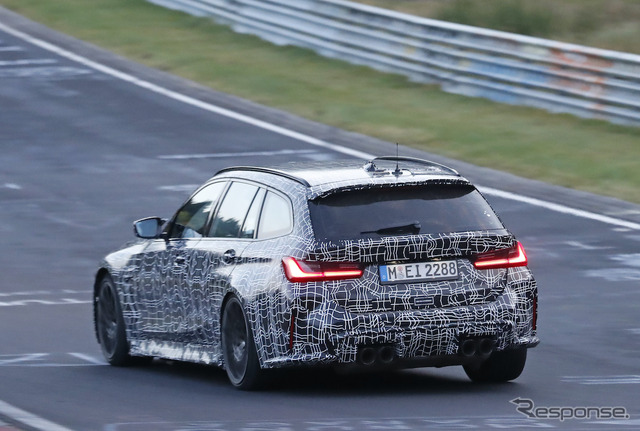 BMW M3ツーリング プロトタイプ(スクープ写真)