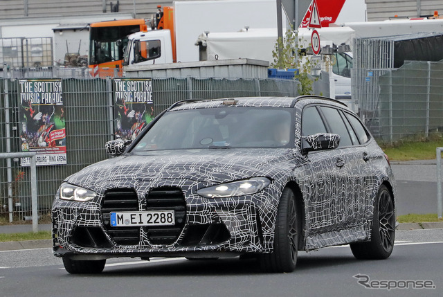 BMW M3ツーリング プロトタイプ(スクープ写真)