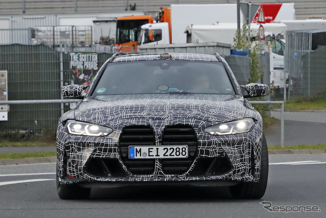 BMW M3ツーリング プロトタイプ(スクープ写真)