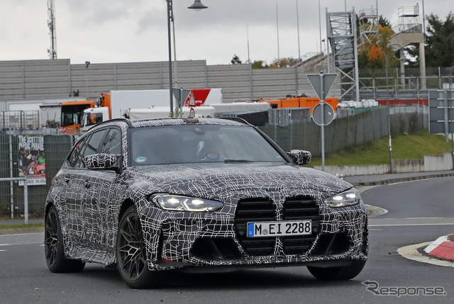 BMW M3ツーリング プロトタイプ(スクープ写真)