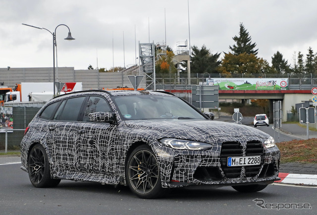 BMW M3ツーリング プロトタイプ(スクープ写真)