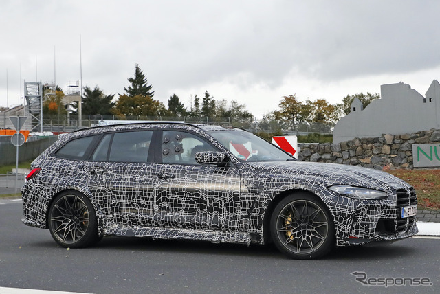 BMW M3ツーリング プロトタイプ(スクープ写真)