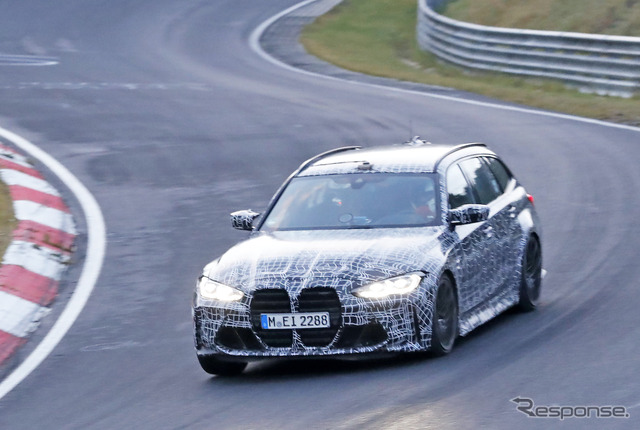 BMW M3ツーリング プロトタイプ(スクープ写真)