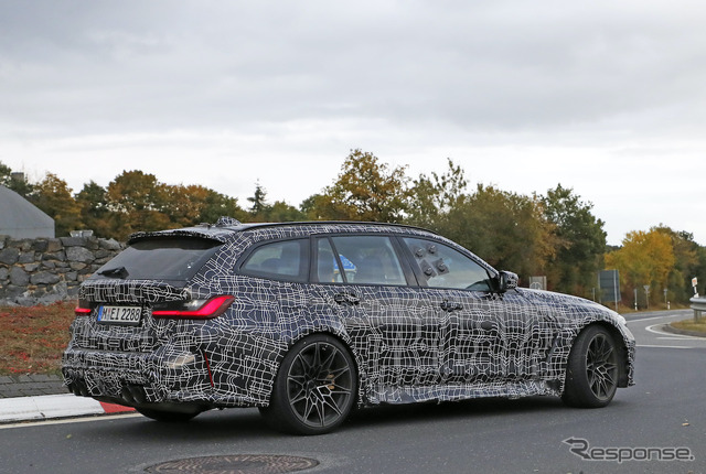 BMW M3ツーリング プロトタイプ(スクープ写真)