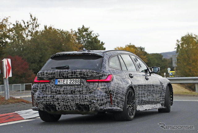 BMW M3ツーリング プロトタイプ(スクープ写真)