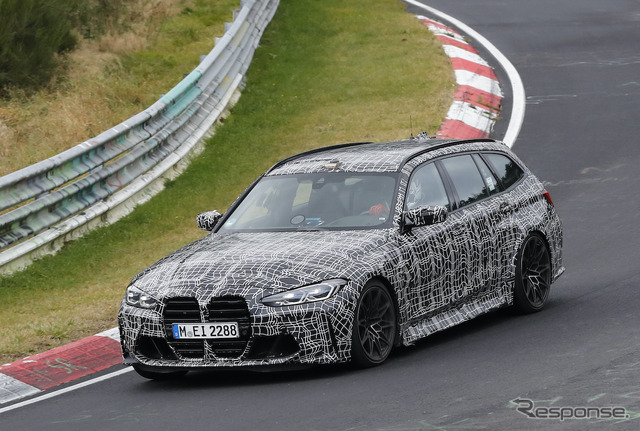 BMW M3ツーリング プロトタイプ(スクープ写真)