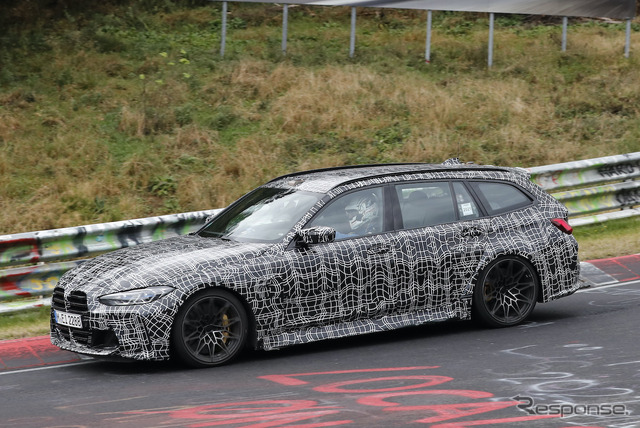 BMW M3ツーリング プロトタイプ(スクープ写真)