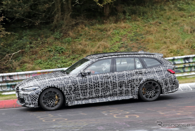BMW M3ツーリング プロトタイプ(スクープ写真)