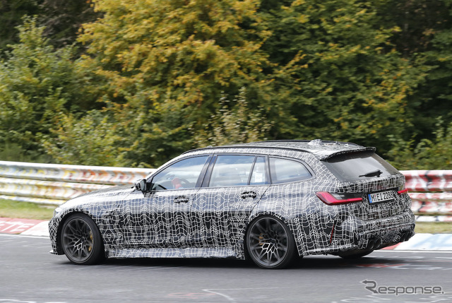BMW M3ツーリング プロトタイプ(スクープ写真)
