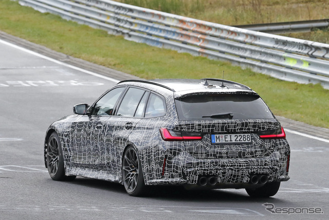 BMW M3ツーリング プロトタイプ(スクープ写真)