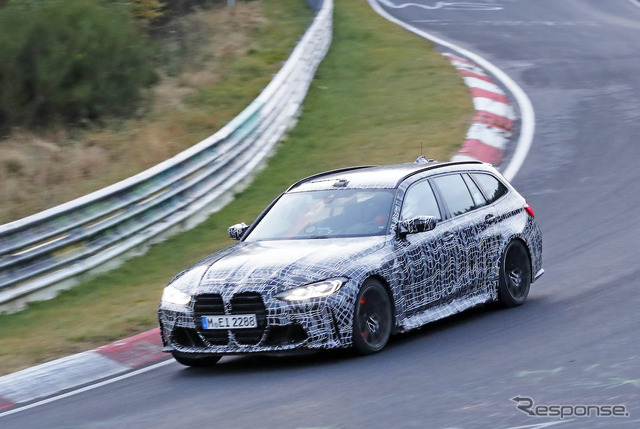 BMW M3ツーリング プロトタイプ(スクープ写真)