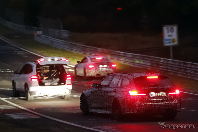 BMW M3ツーリング プロトタイプ(スクープ写真)