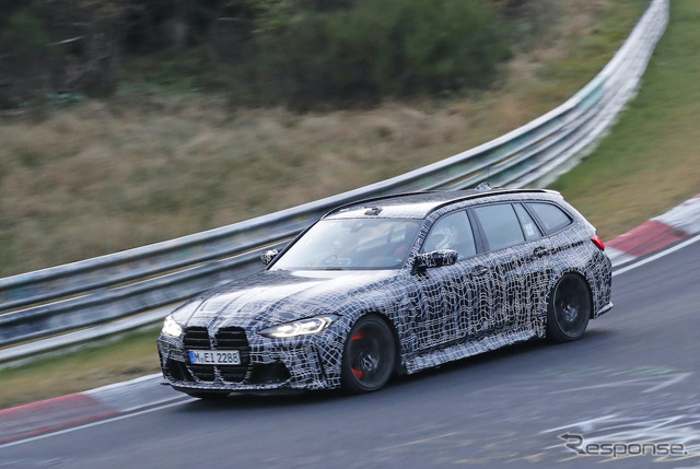 BMW M3ツーリング プロトタイプ(スクープ写真)