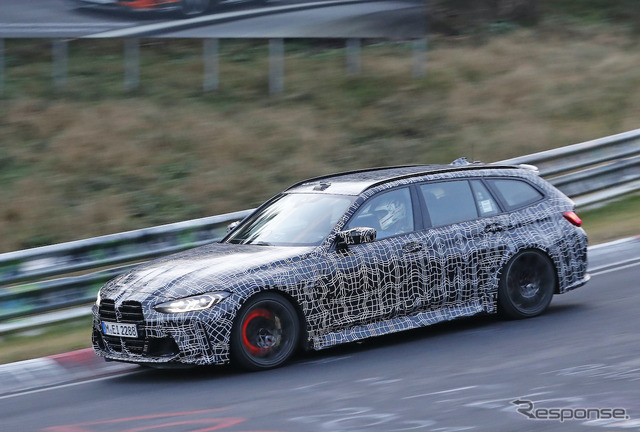 BMW M3ツーリング プロトタイプ(スクープ写真)