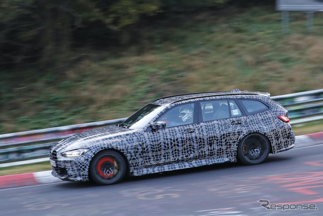 BMW M3ツーリング プロトタイプ(スクープ写真)