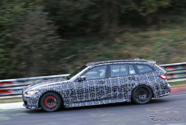 BMW M3ツーリング プロトタイプ(スクープ写真)