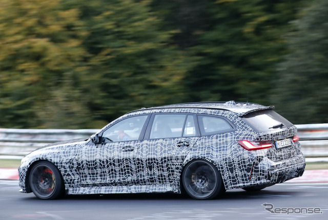 BMW M3ツーリング プロトタイプ(スクープ写真)