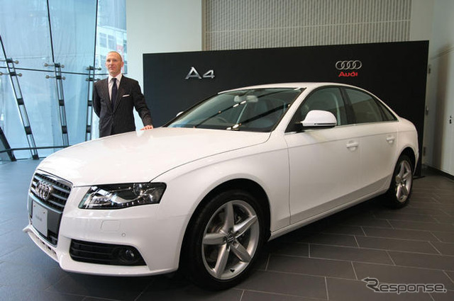 アウディ A4 が日本自動車殿堂COTYを受賞
