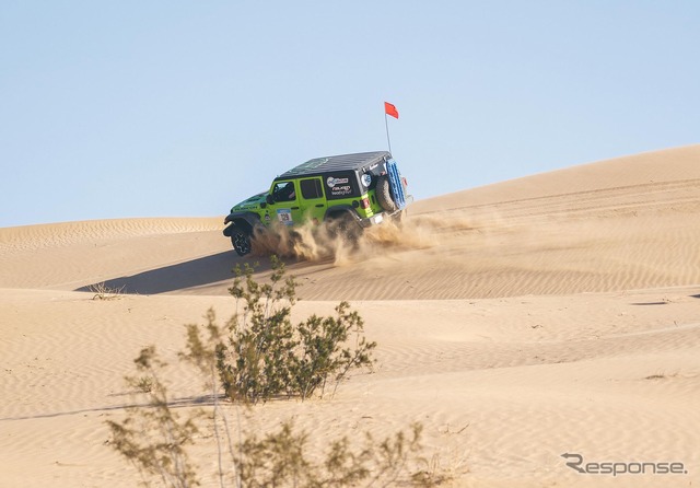 女性だけで競う「Rebelle Rally」を制したジープ・ラングラー 4xe