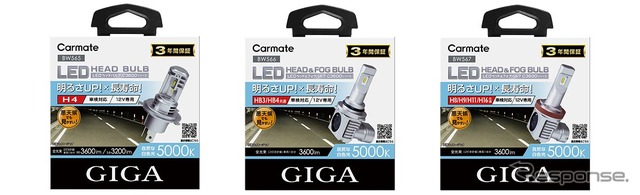 LEDヘッドバルブ「C3600」白色光