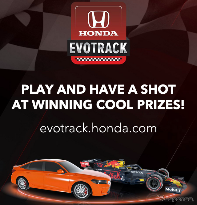 ホンダ・シビック Si 新型が登場するレーシングゲーム「Honda Evo Track」