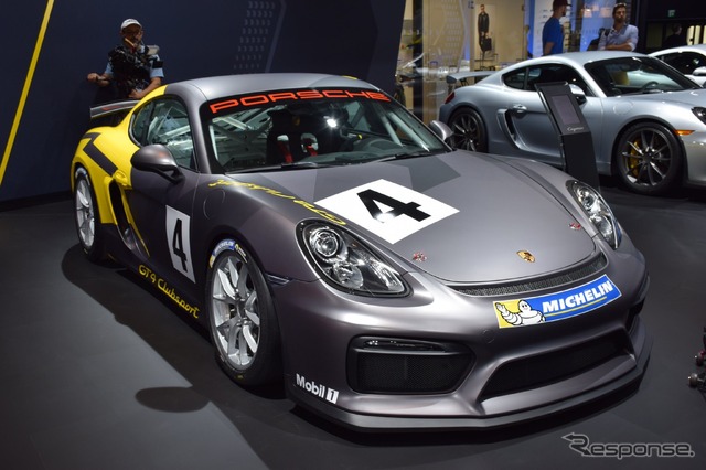 ポルシェ ケイマンGT4 クラブスポーツ(ロサンゼルスモーターショー2015)