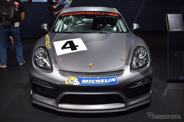 ポルシェ ケイマンGT4 クラブスポーツ(ロサンゼルスモーターショー2015)