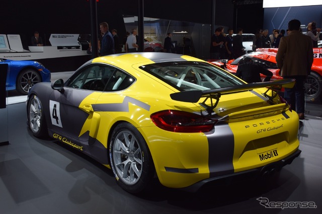 ポルシェ ケイマンGT4 クラブスポーツ(ロサンゼルスモーターショー2015)