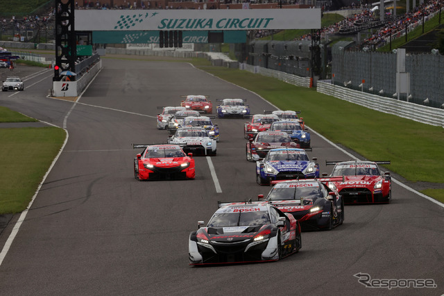 2021年8月に鈴鹿で開催されたSUPER GT第3戦。
