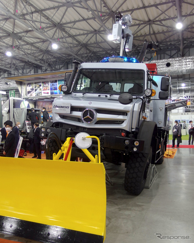 船山/ウニモグ(危機管理産業展2021)