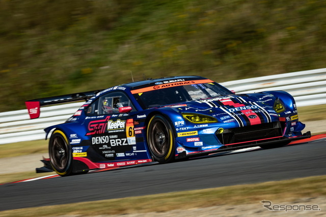 GT300クラス予選2番手の#61 SUBARU BRZ R&D SPORT(井口卓人/山内英輝)