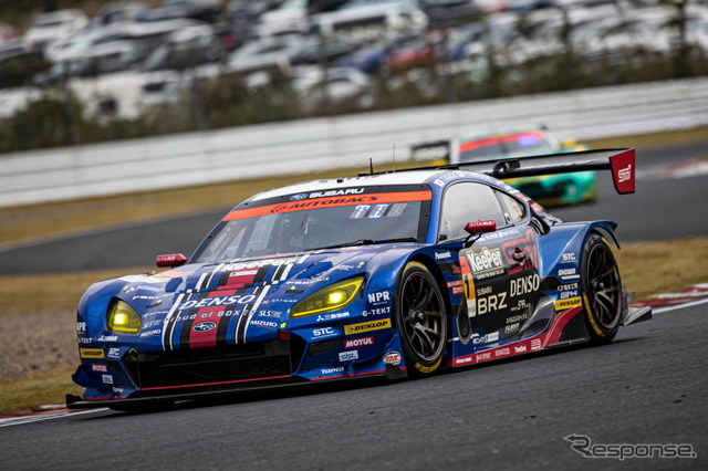 GT300クラス3位の#61 SUBARU BRZ R&D SPORT(井口卓人/山内英輝)