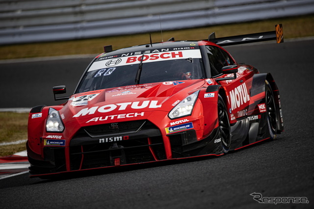 GT500クラス3位の#23 MOTUL AUTECH GT-R(松田次生/ロニー・クインタレッリ)
