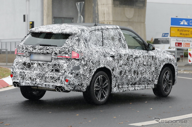 BMW X1 M35i プロトタイプ(スクープ写真)
