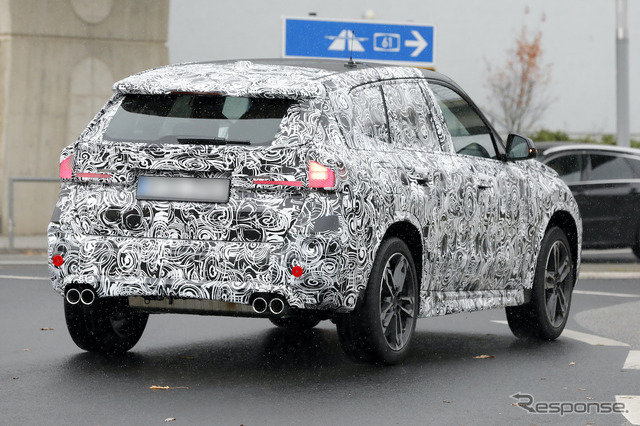 BMW X1 M35i プロトタイプ(スクープ写真)