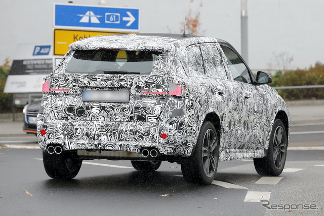 BMW X1 M35i プロトタイプ(スクープ写真)