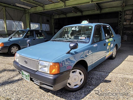 デマンド型タクシー「のりあいタクシー」の運行に使用される車両