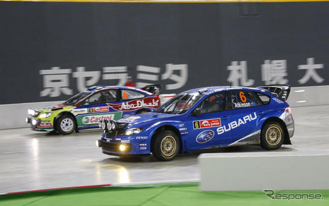 【スバルWRC】アトキンソン4位、ソルベルグ8位…ラリージャパン
