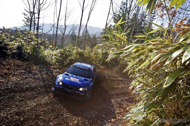 【スバルWRC】アトキンソン4位、ソルベルグ8位…ラリージャパン