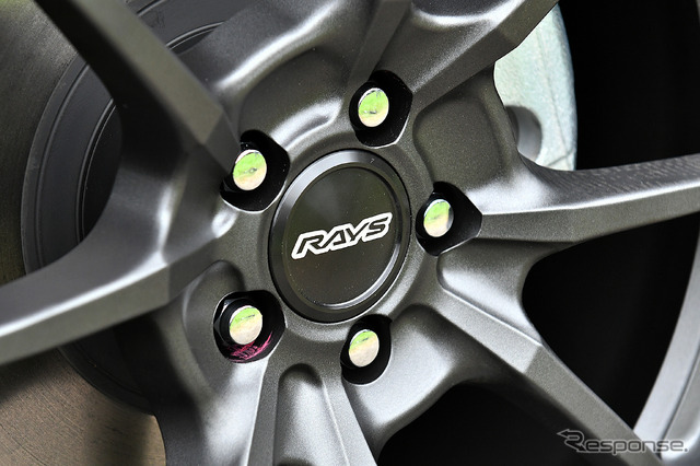 【RAYS VOLK RACING NE24】推奨サイズ：18×9.0J Inset43 5H-100／カラー：マットガンブラック／タイヤサイズ：225/35R18