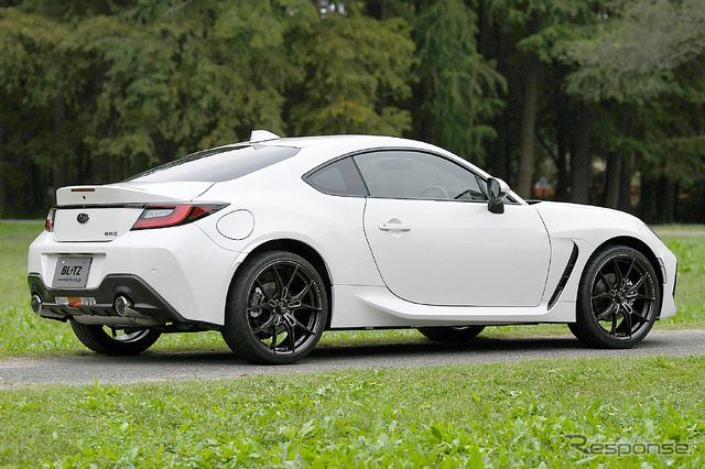 【BRZ × RAYS GlamLights 57FXZ】推奨サイズ:19×8.0J Inset45 5H-100/カラー:スーパーダークガンメタ/マシニング/リムエッジDC/タイヤサイズ:225/35R19
