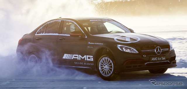 メルセデスAMGドライビングアカデミー「AMGウィンターエクスペリエンス」(AMGアイスタクシー)