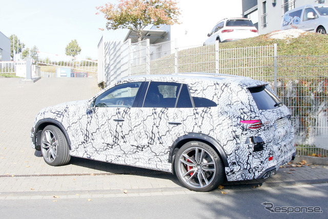 メルセデスAMG GLC 63 次期型プロトタイプ(スクープ写真)