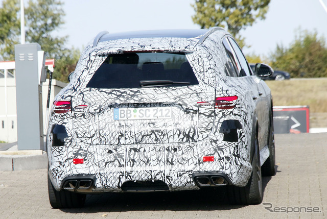メルセデスAMG GLC 63 次期型プロトタイプ(スクープ写真)
