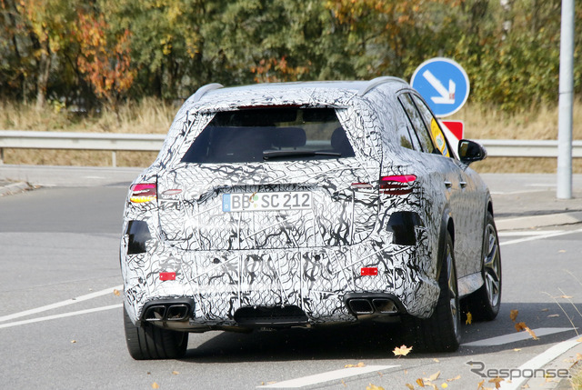 メルセデスAMG GLC 63 次期型プロトタイプ(スクープ写真)