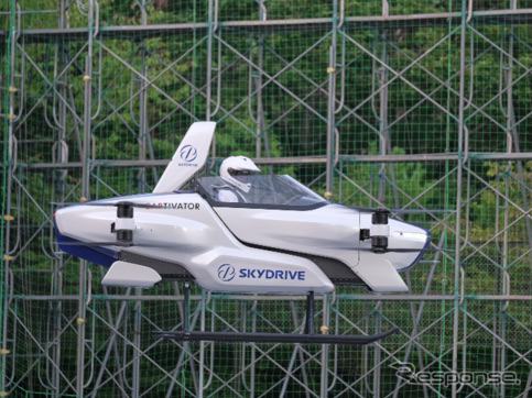 SkyDriveの「空飛ぶクルマ」
