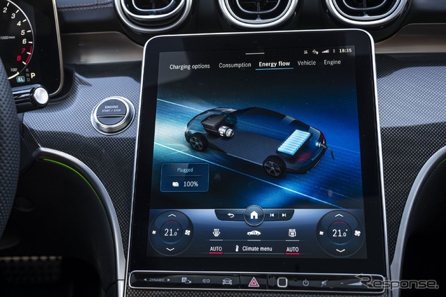 メルセデスベンツ Cクラス 新型のPHV「C300e」
