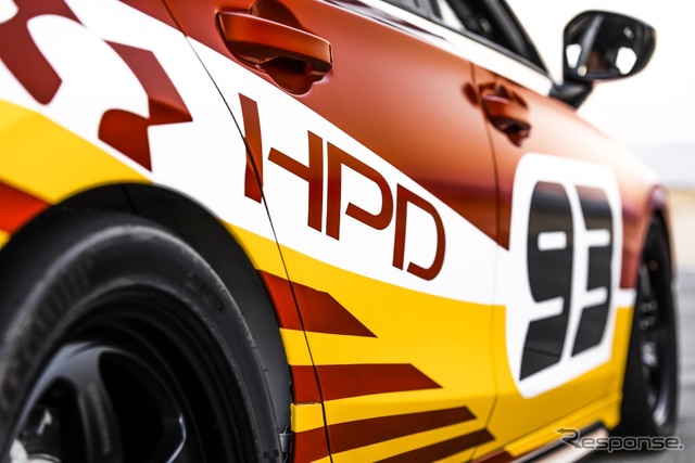 ホンダ HPD シビック Si レースカーのプロトタイプ
